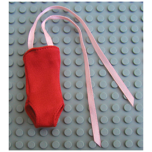 Lego Scala, Swimsuit with Tie Top / Red