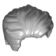 Lego Hair Swept Left Tousled [Plain] / Light Bluish Gray