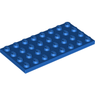 Lego Plate 4 x 8 / Blue