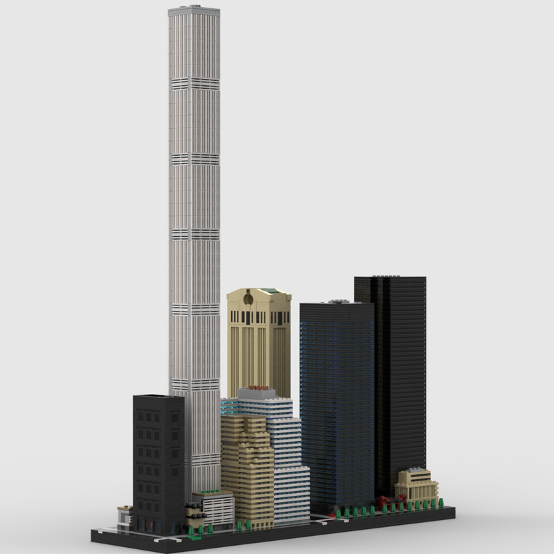 Lego New York Phase 1 1/650th