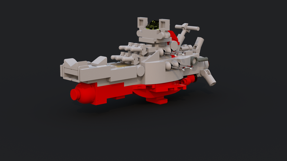 Lego Space Battleship Yamato Microscale