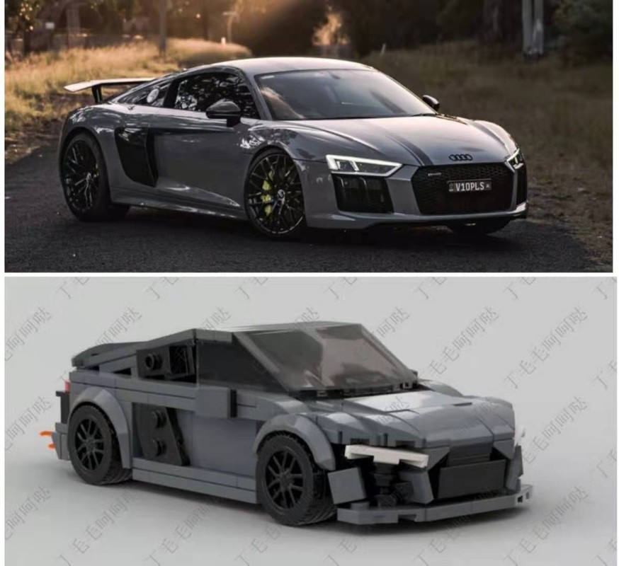 Lego Audi R8 Coupe 8 stud Speed Champions