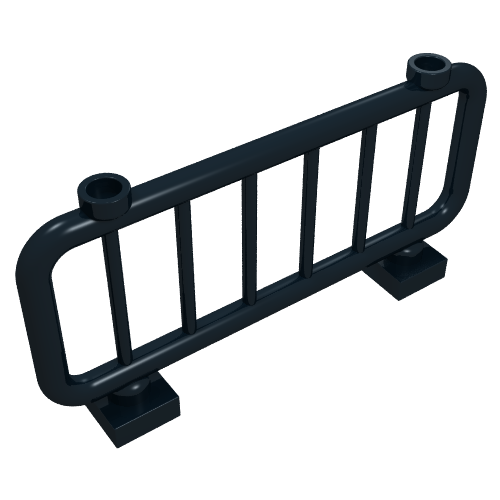 Lego Fence / Bar 1 x 8 x 3 / Black