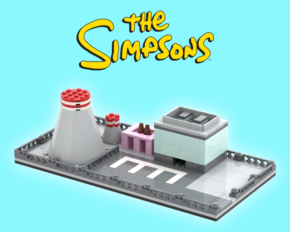 Lego Springfield Nuclear Power Plant (The Simpsons)