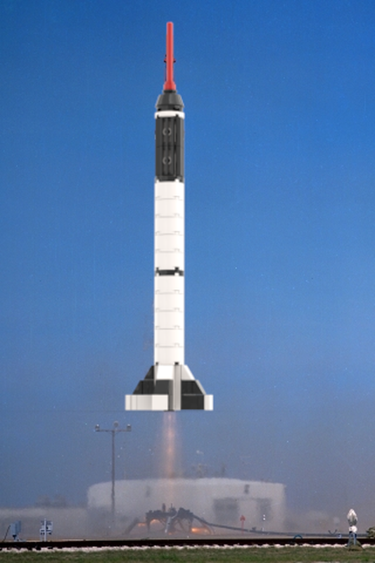 Lego Mercury Redstone