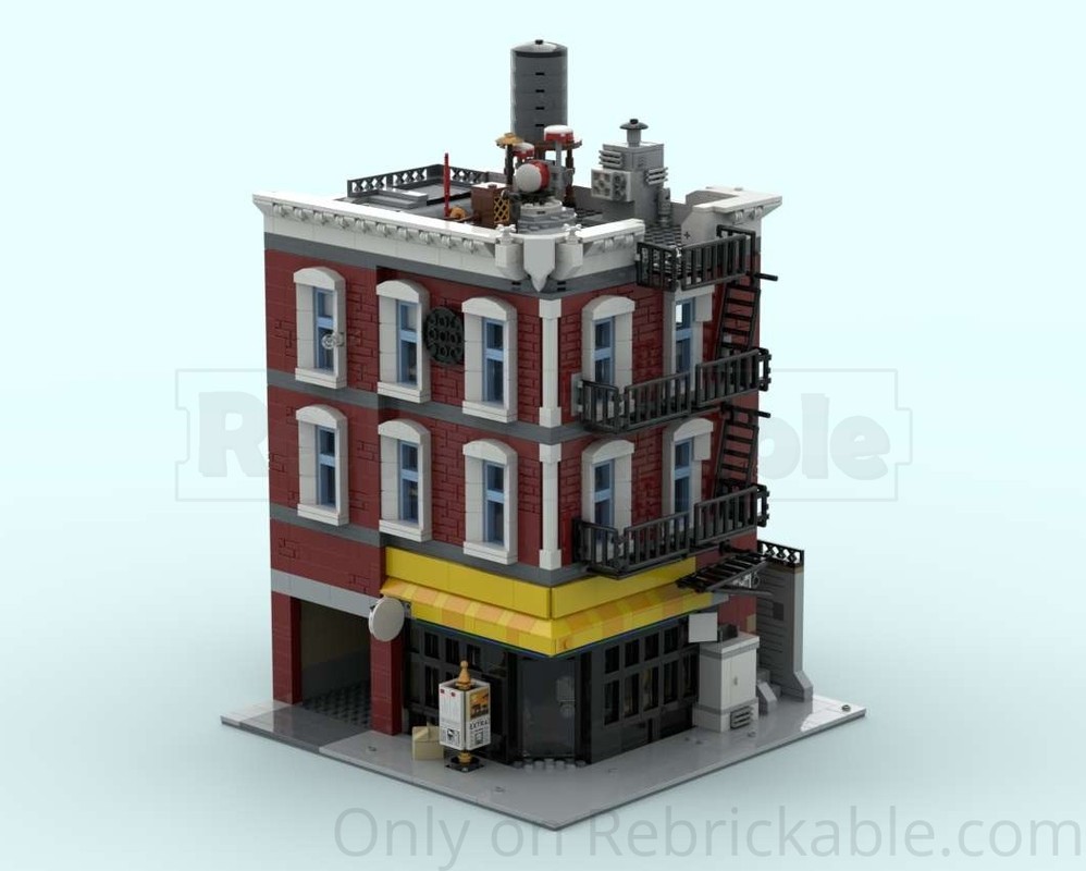 Lego Bodega and Arachnid Guy's Apartment
