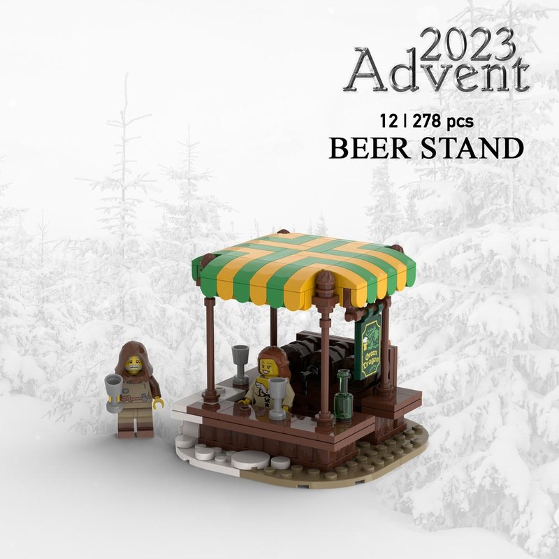 Lego Beer Stand