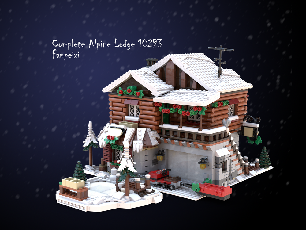 Lego Complete 10325 alpine lodge