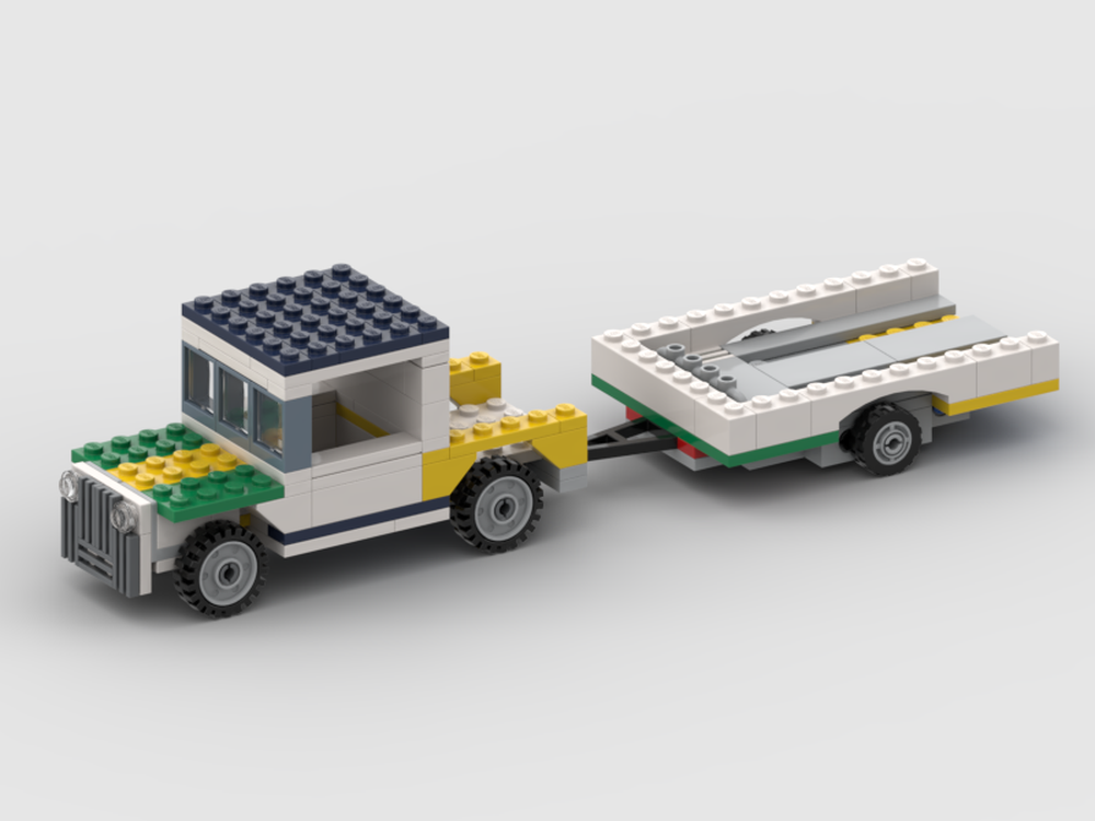 Lego Truck and trailer
