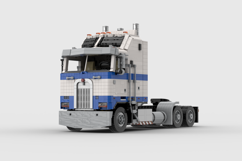 Lego Kenworth K100 6X4 semi truck(tractor)