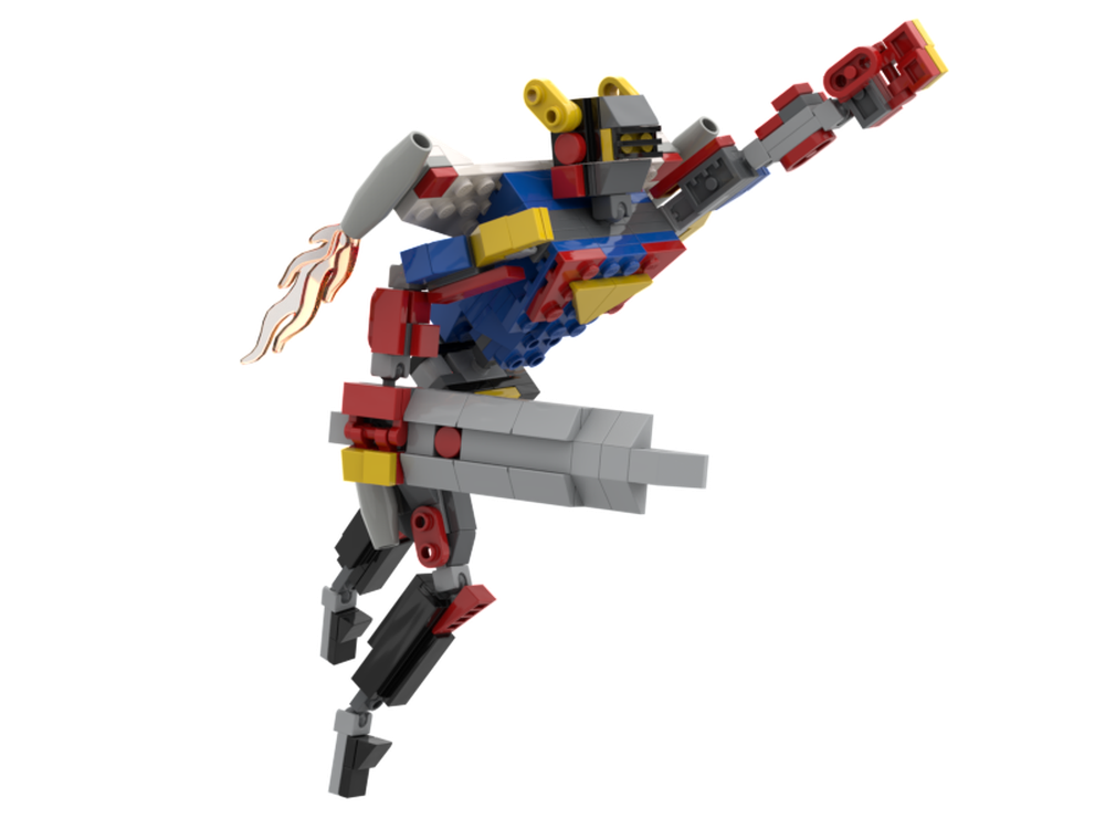 Lego Giant Anime Robot