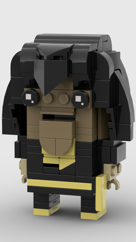Lego Black Adam w/hood
