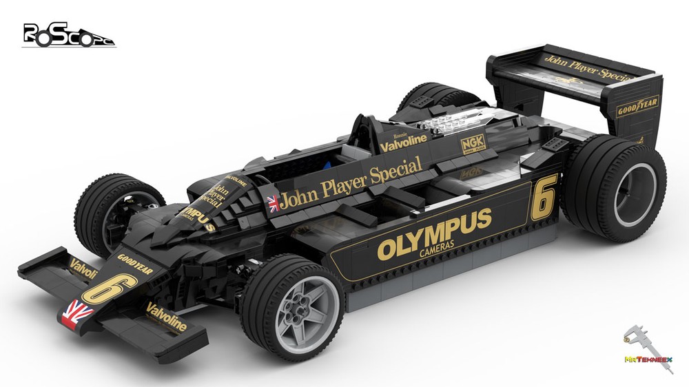 Lego Lotus 79 - scale 1:8