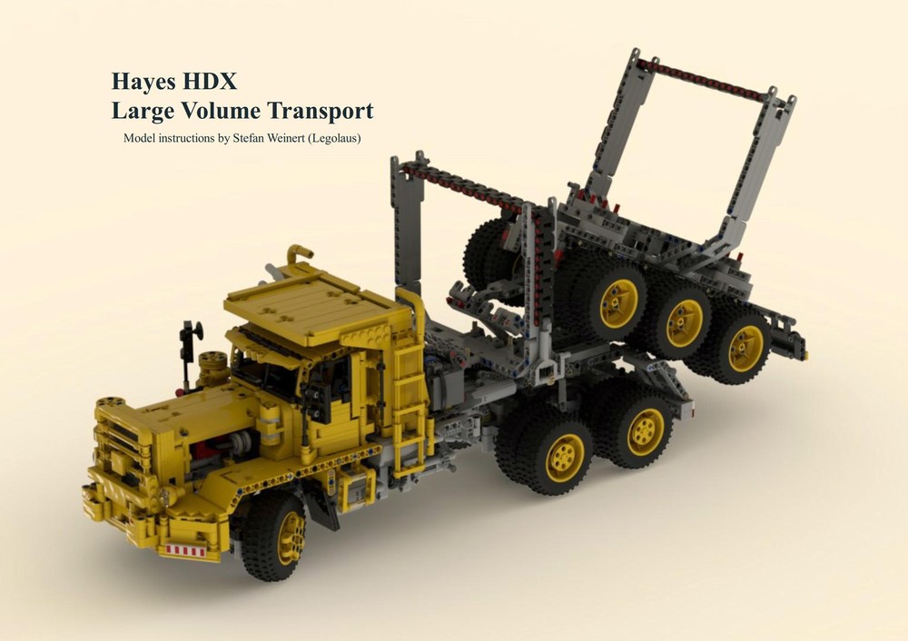 Lego Hayes HDX Logging Truck