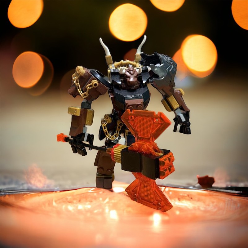 Lego Minotaur Mech Suit