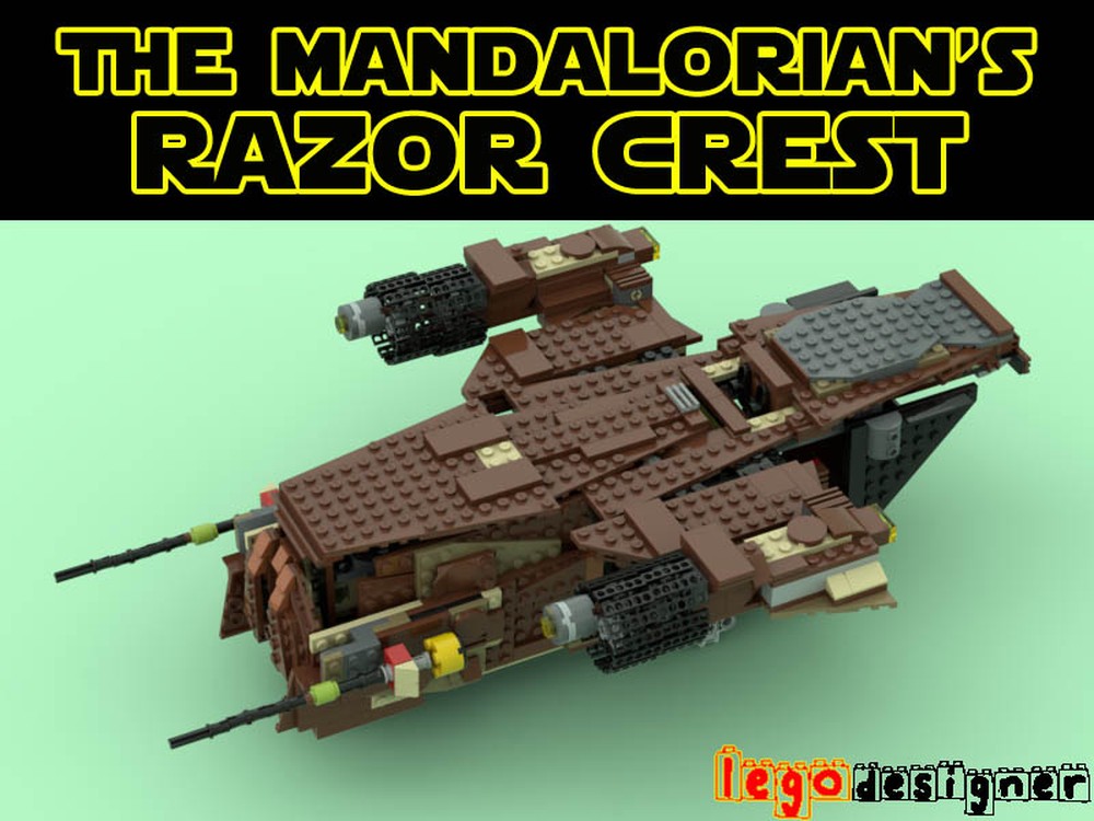 Lego 75220 The Mandalorian's Razor Crest
