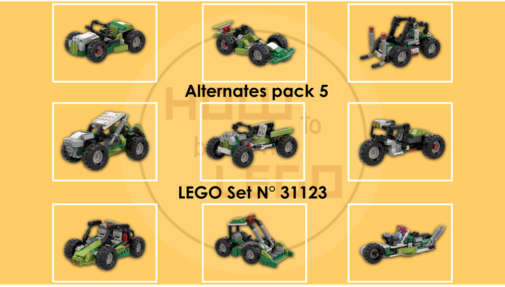 Lego Alternates pack 5 - Lego 31100