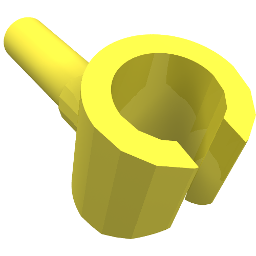 Lego Minifig Hand / Bright Light Yellow