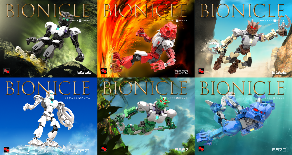 Lego Movie Style Toa Nuva (Bundle)