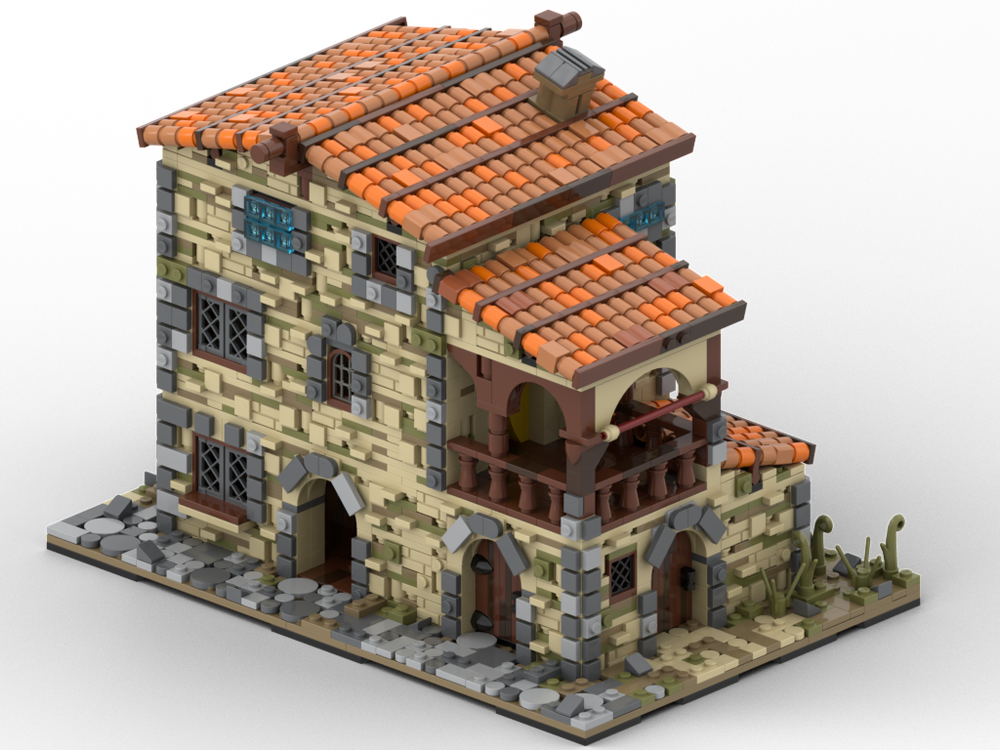 Lego Old Italian house