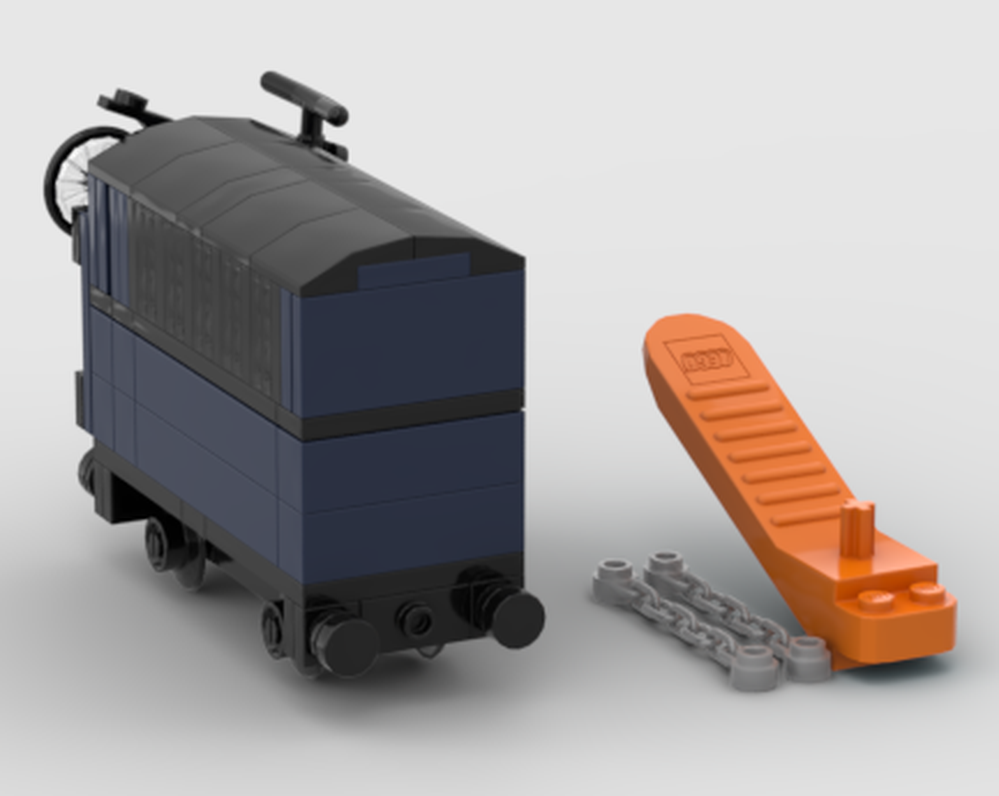 Lego Blue brakecoach