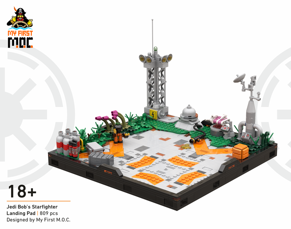 Lego JB's Starfighter Landing Pad