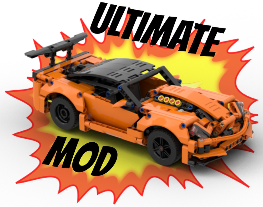 Lego Ultimate mod of Corvette ZR1