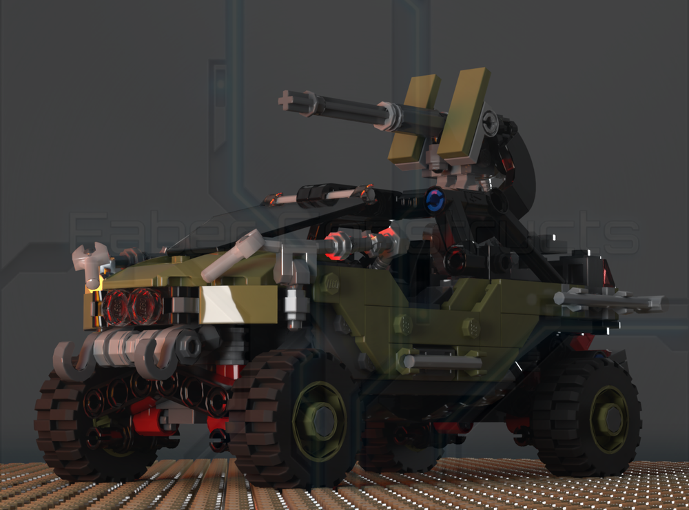 Lego M12B Warthog LRV Re-Release (Halo)