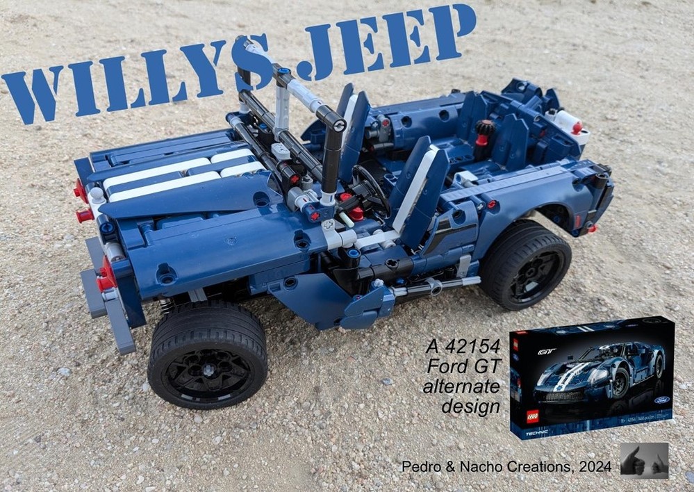 Lego Willys Jeep (42154 Ford FT)
