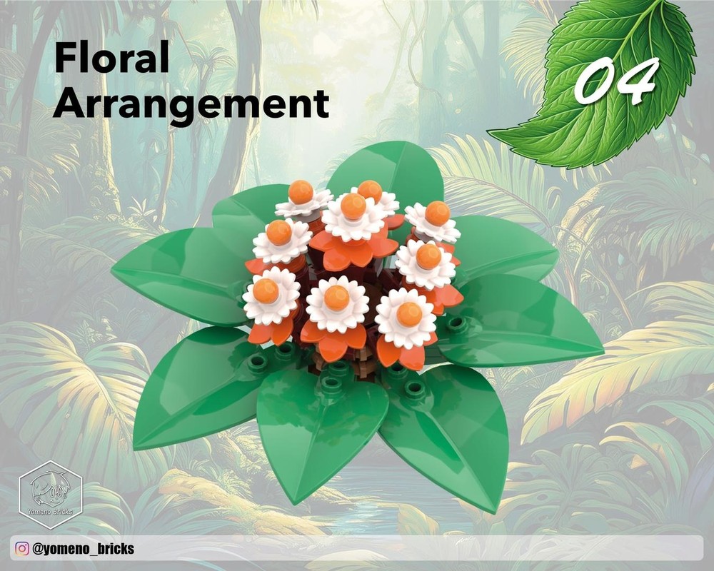 Lego Floral Arrangement