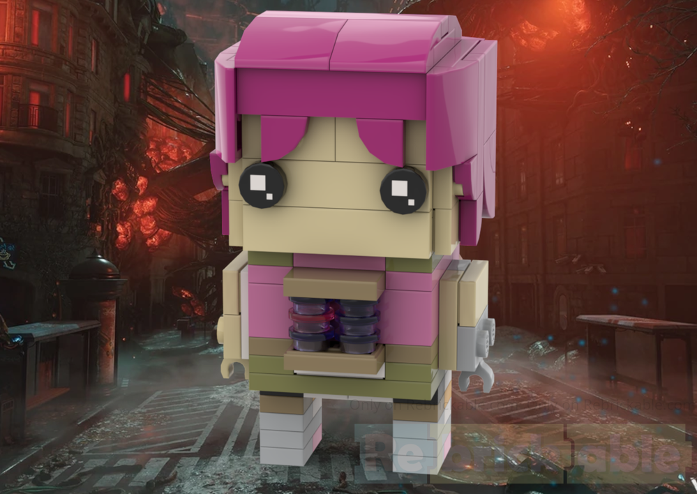 Lego Kaya BrickHead - Warframe