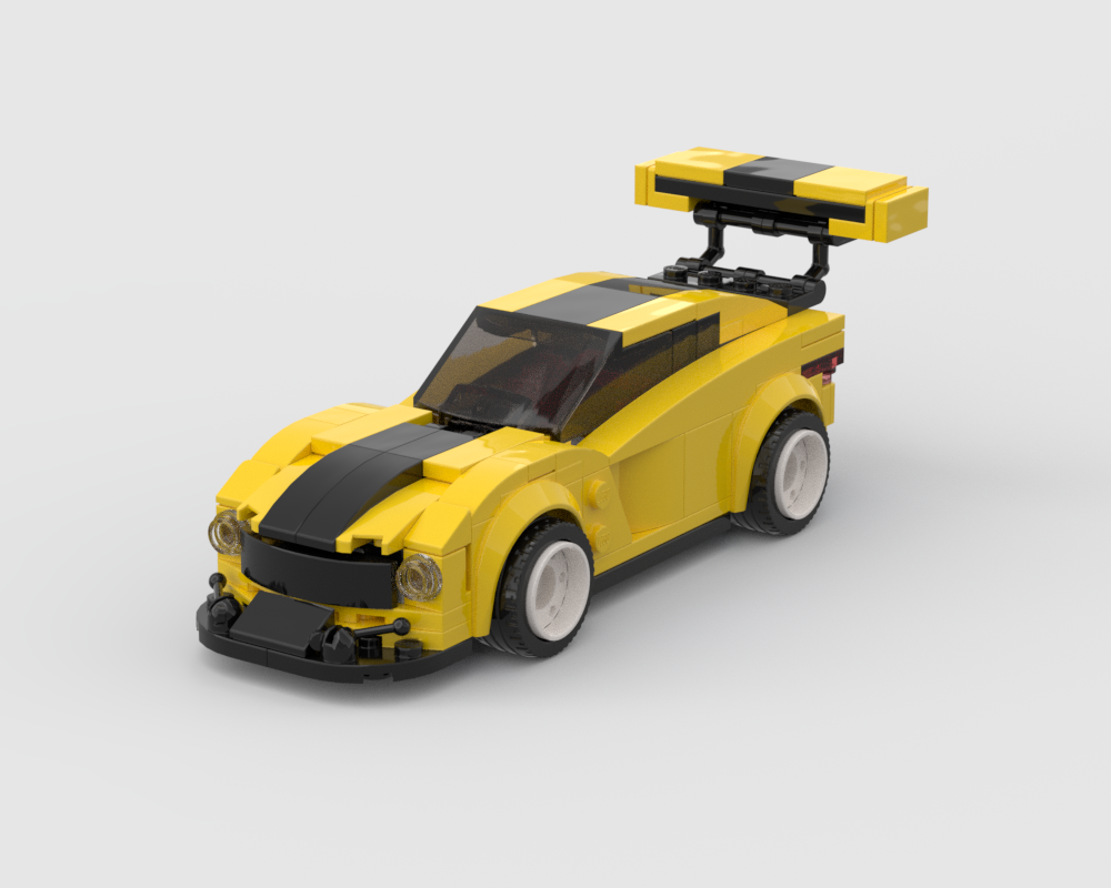Lego Tuned coupe with steering, suspension and many more
