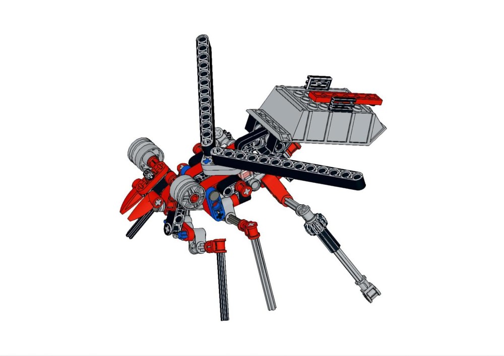 Lego Red Wasp