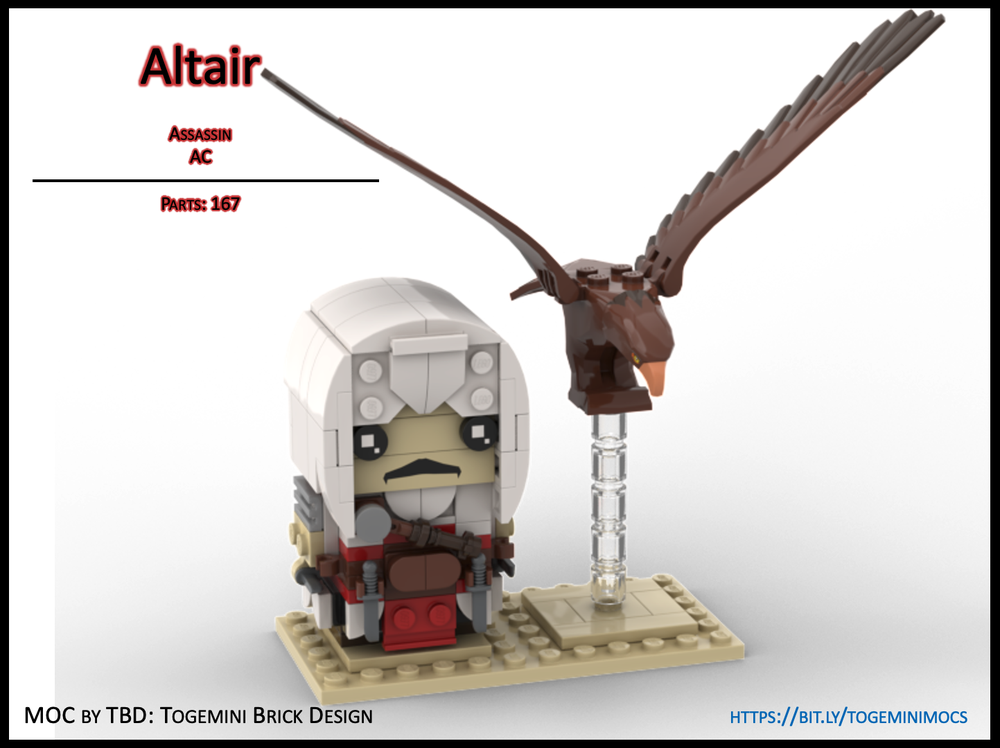 Lego Altair - Assassin - AC - Brickheadz