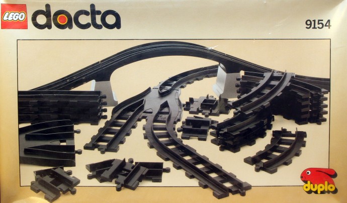 Lego Bridge and Rails