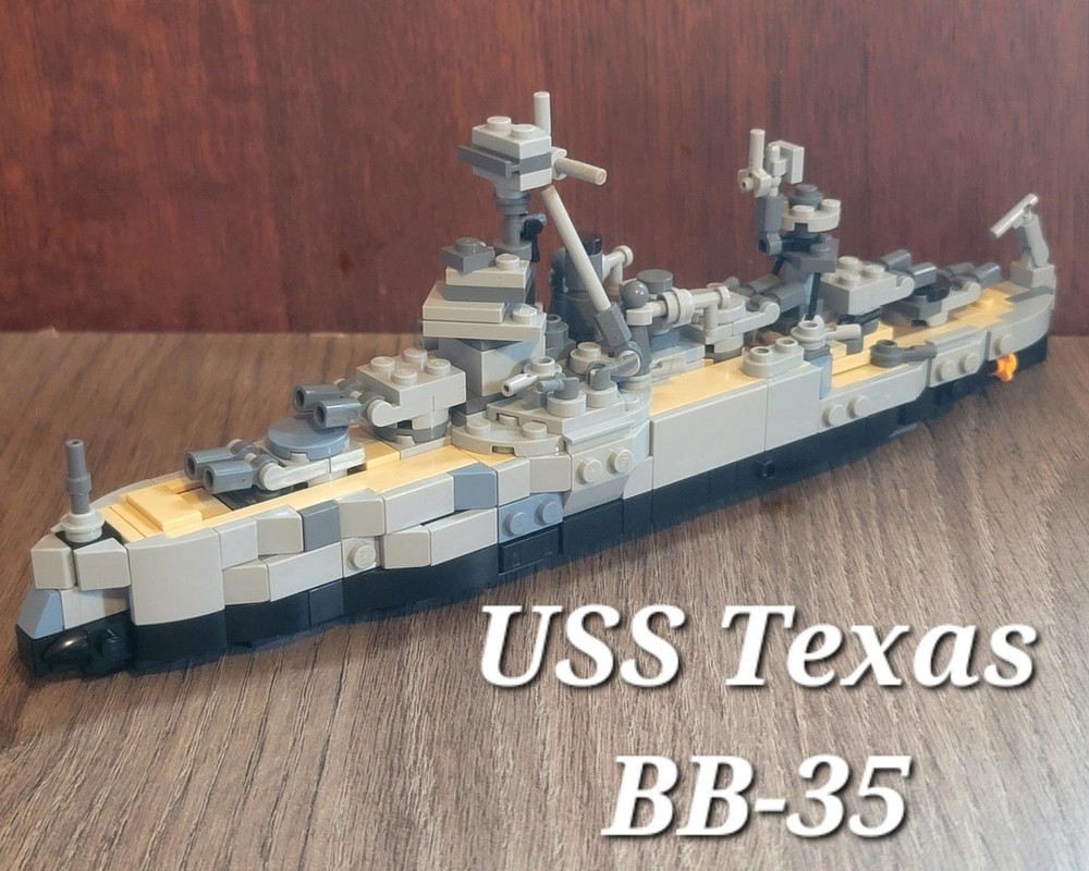 Lego USS Texas BB-35 (1945)