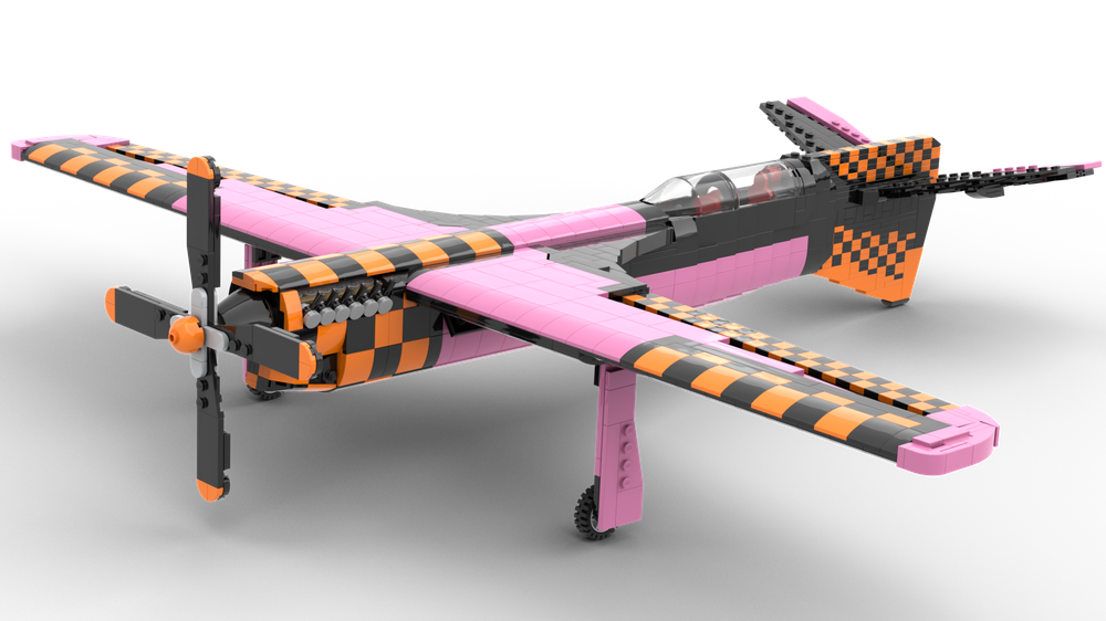 Lego Dieselpunk Race Plane