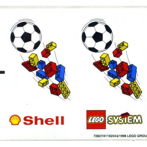 Lego Sticker Sheet for Set 3309-1 / [No Color/Any Color]