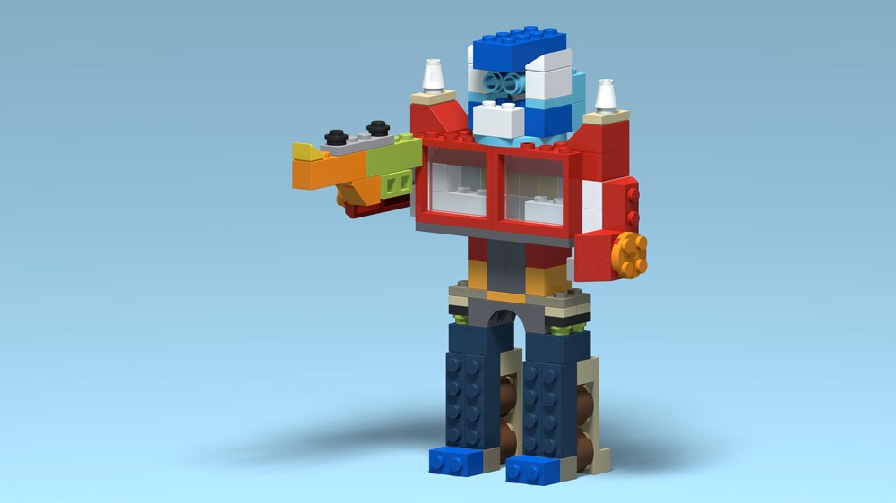 Lego BYGGLEK Optimus Prime