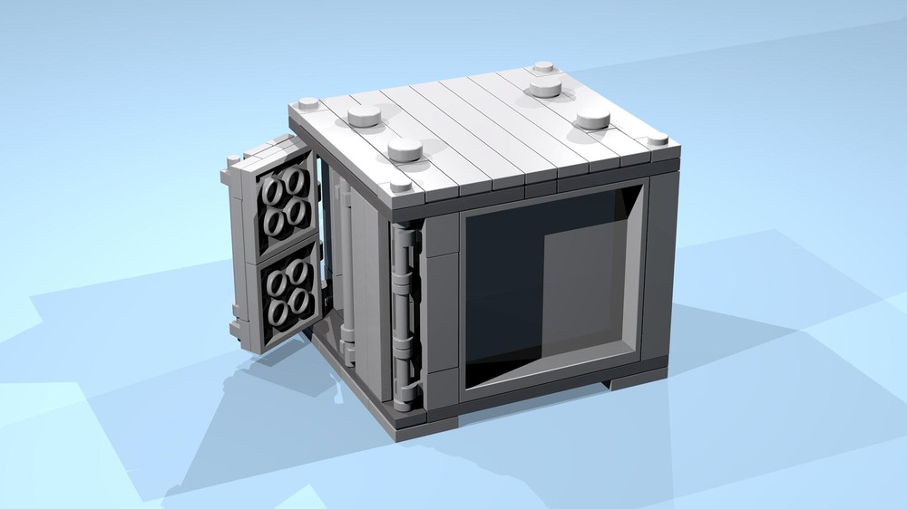 Lego 10-Feet Container (8 studs wide)