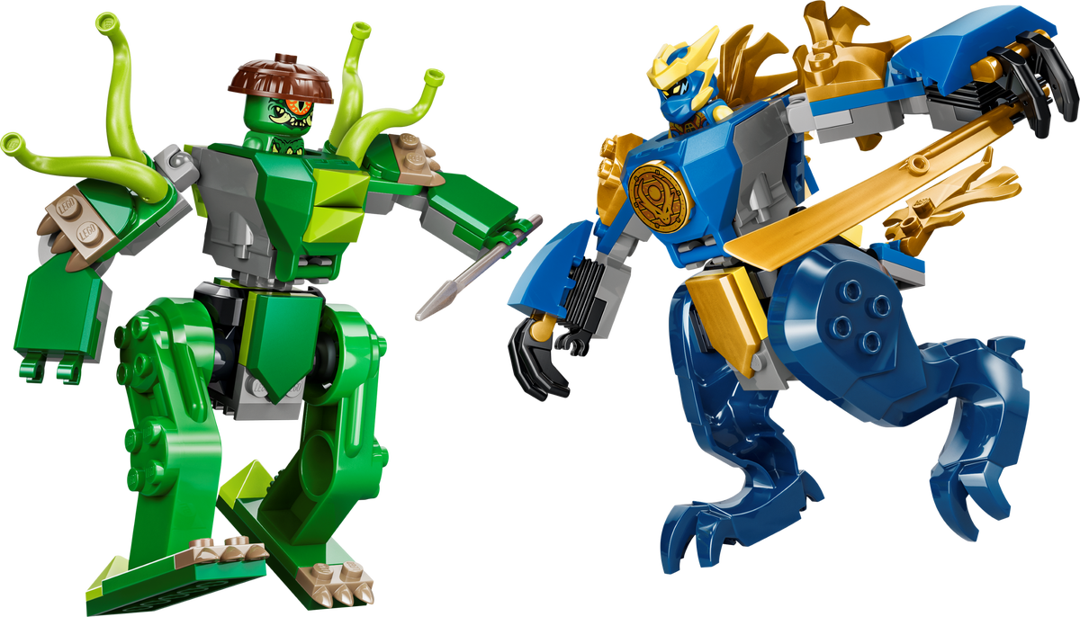 Lego Jay's Dragon Mech Fight