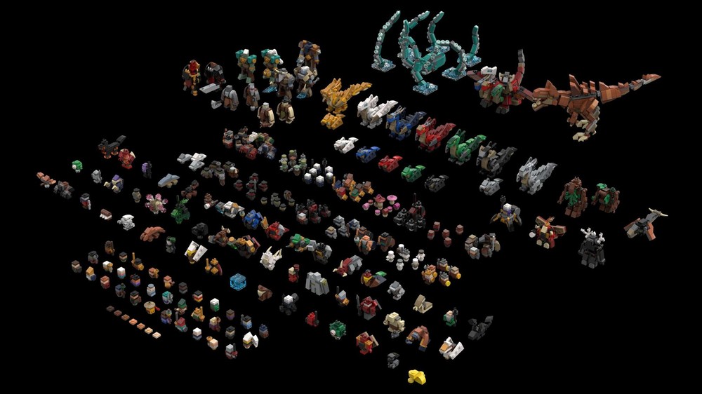 Lego Dungeons and Dragons Microscale Minis