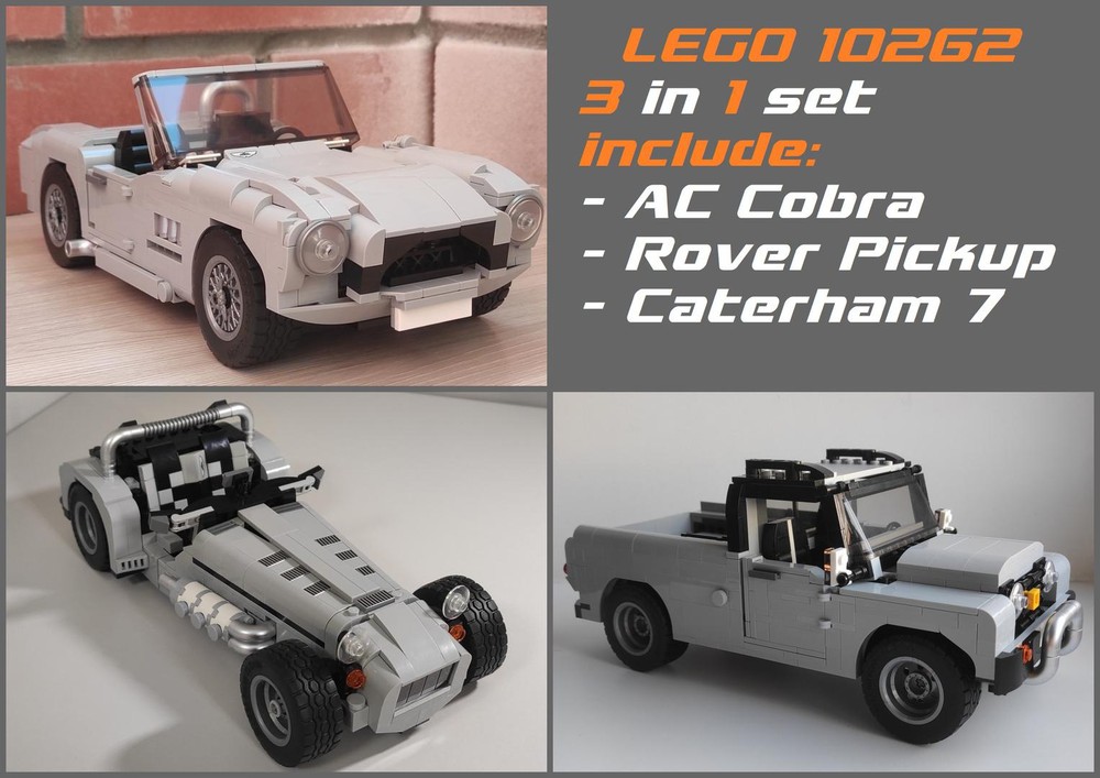 Lego 10262 3 in 1 set