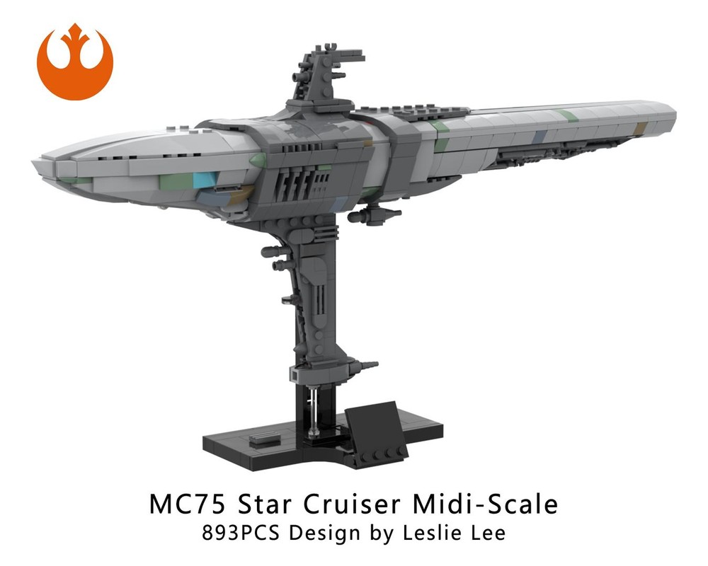 Lego MC75 Star Cruiser Midi-Scale