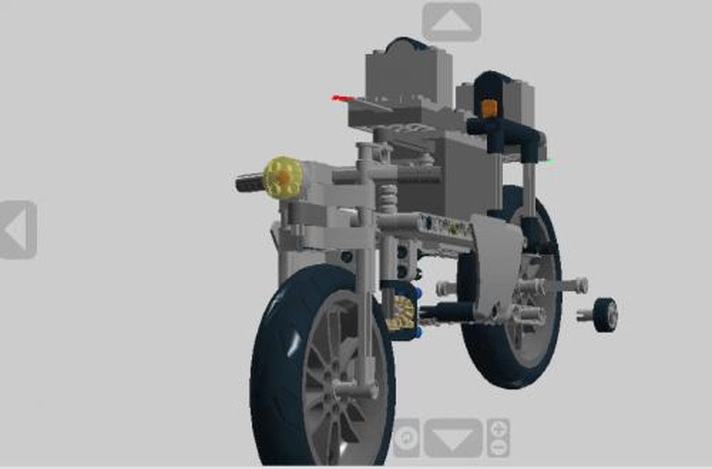 Lego RC motorcycle idea