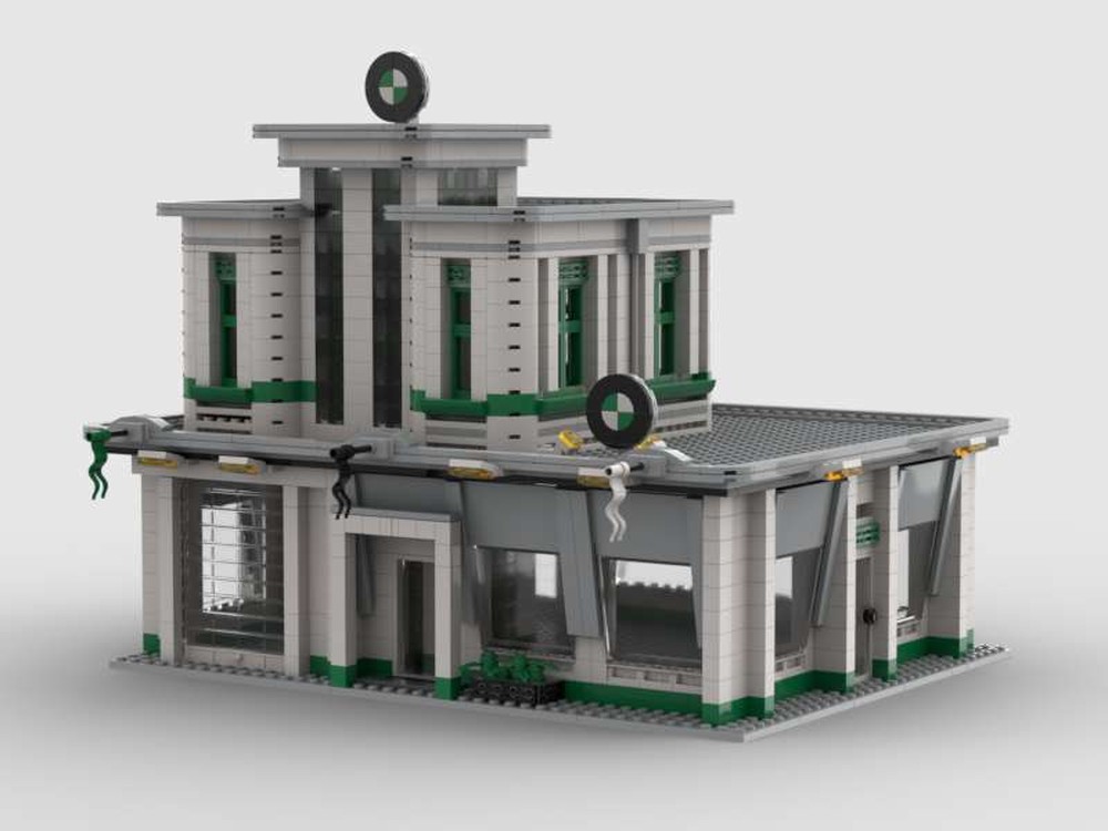Lego Autohaus Autohändler - Car dealership car dealer