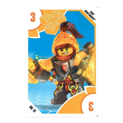 Lego Trading Card, Toys 'R' Us - Nexo Knights - 3 Macy / [No Color/Any Color]