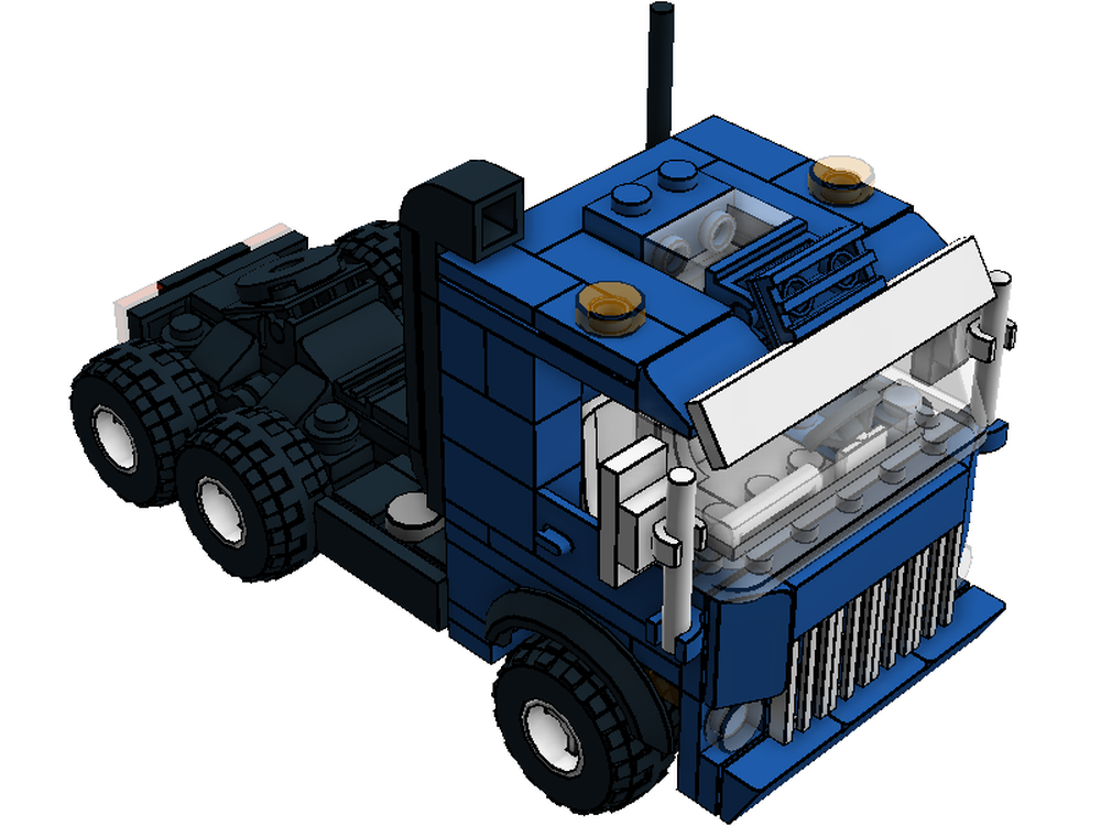 Lego Blue Truck