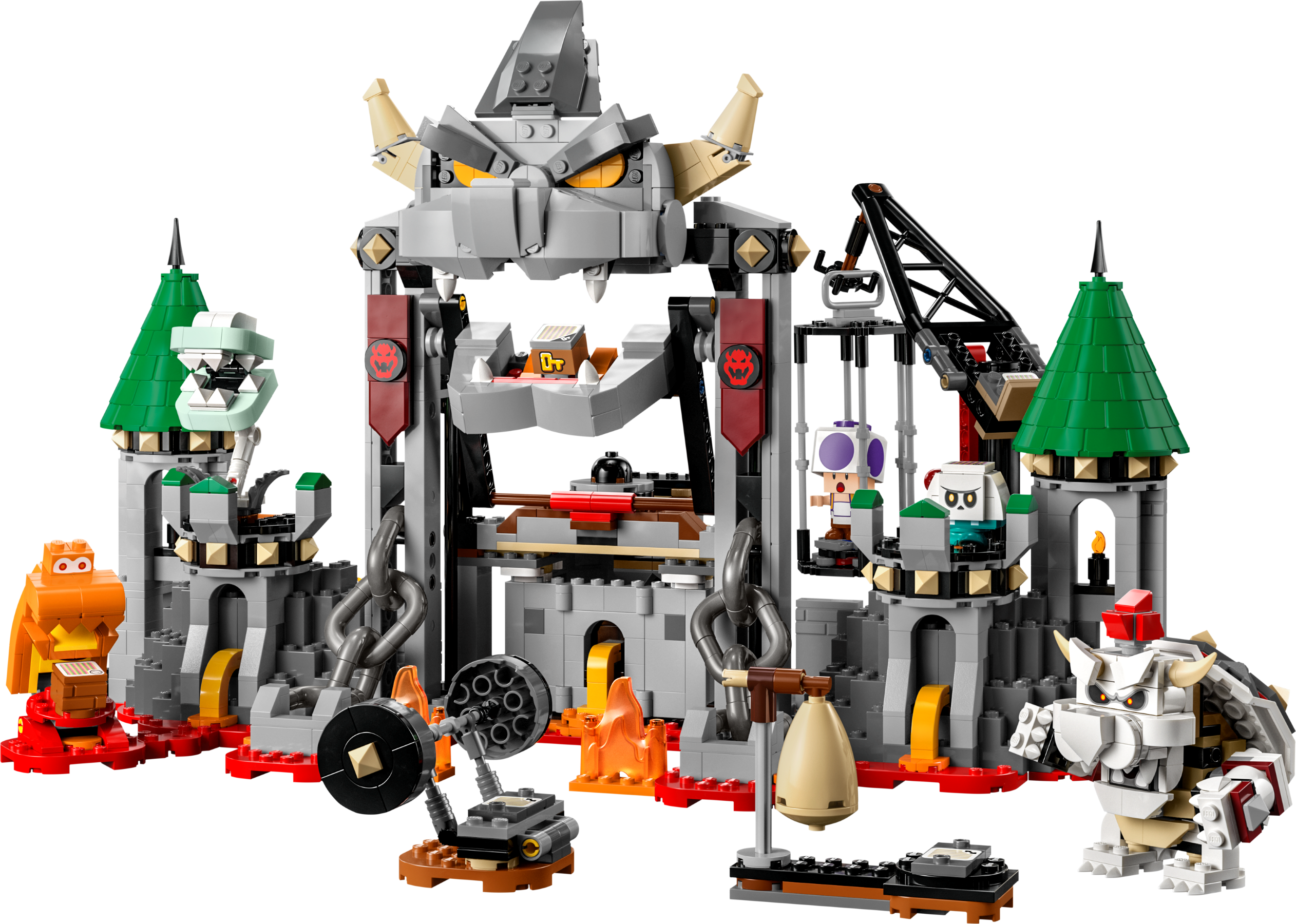 Lego Dry Bowser Castle Battle Expansion Set