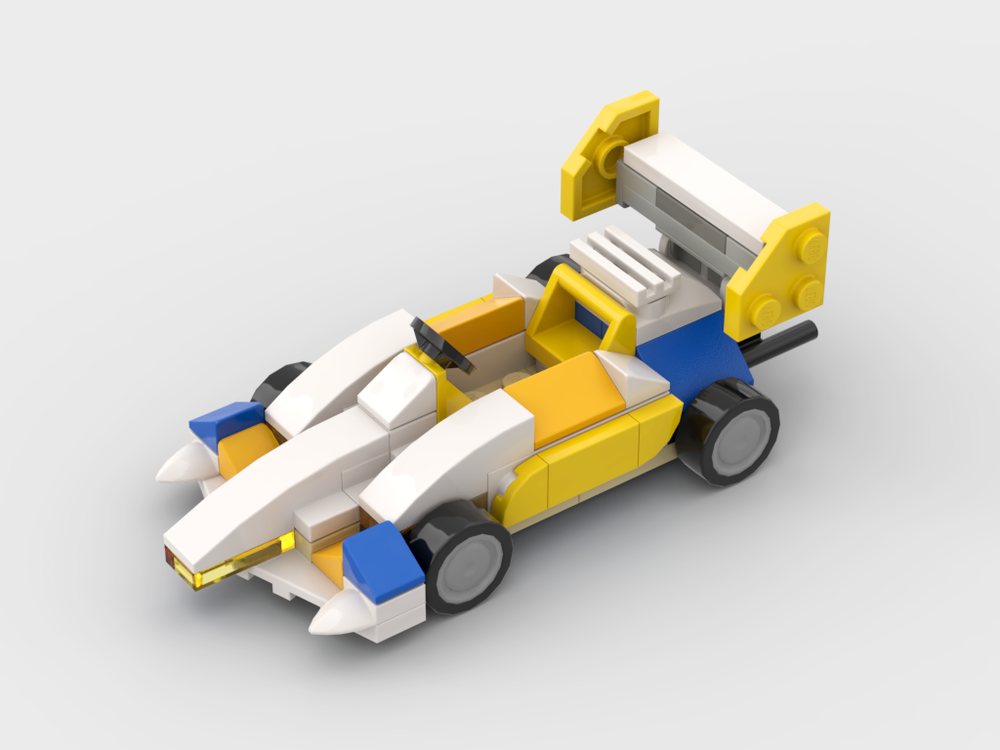 Lego Go Kart - Yellow